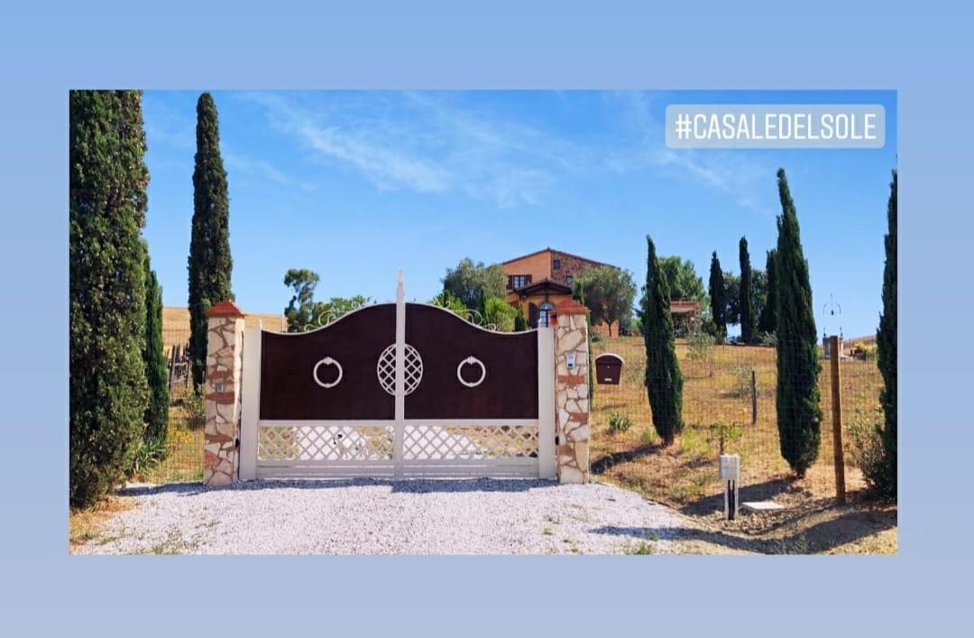 Bed And Breakfast Casale Del Sole Castellina Marittima Extérieur photo